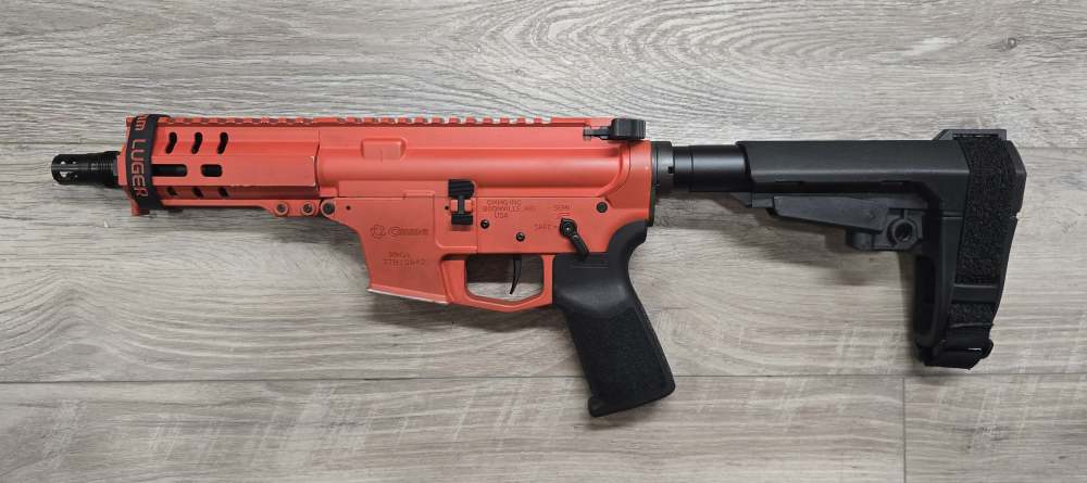 Candy Red CMMG MKGS Banshee - Accepts Glock mags-img-2