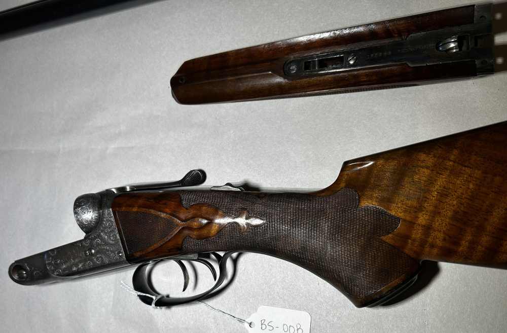 Parker Bros DHE Grade 3 12 Gauge SxS 28" Titanic Steel 1912-img-10