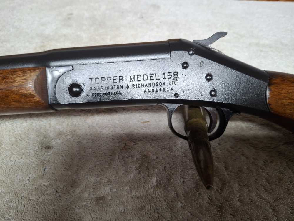 H&R Topper model 158 20 gauge 28 inch modified Barrel-img-0
