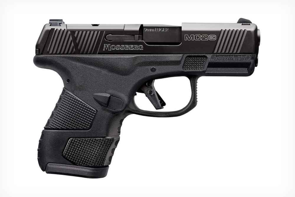 Mossberg MC2sc 9mm Pistol, 3.4" Barrel, 3 Dot Sights, Black - 89025-img-0