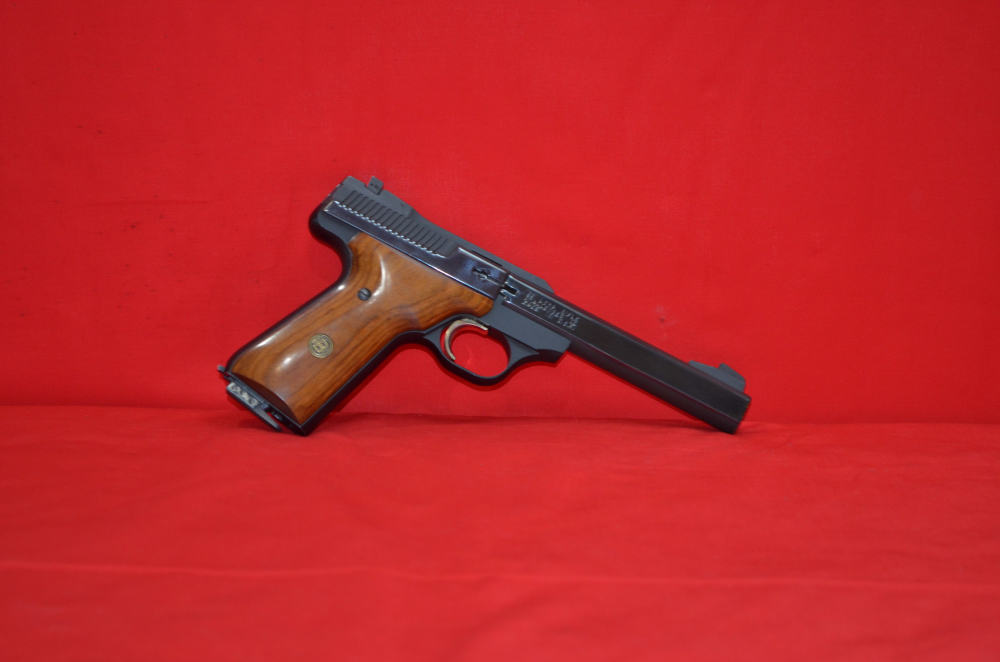 Browning Challenger III .22 LR- 1982 Vintage – 5.5” Bull Barrel- Excellent -img-0