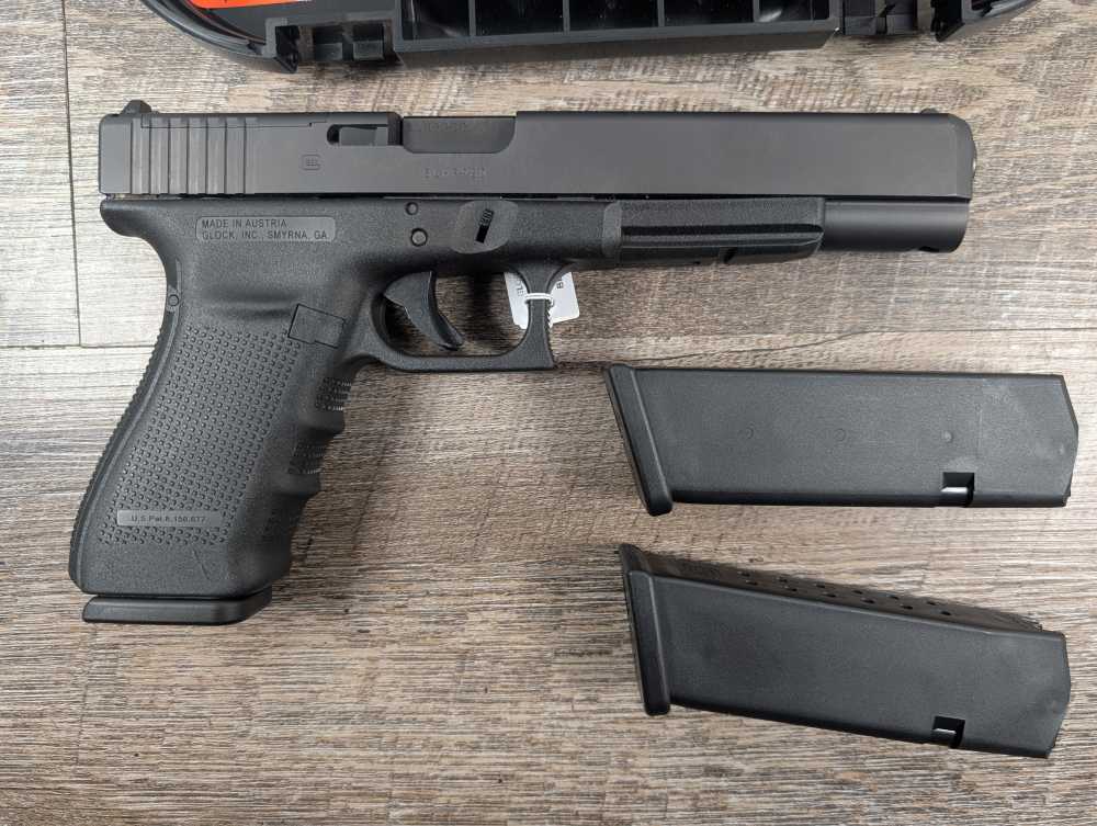 GLOCK G40 GEN4 MOS – 10MM AUTO – LIKE NEW / UNFIRED – FACTORY CASE + 3 MAGA-img-0