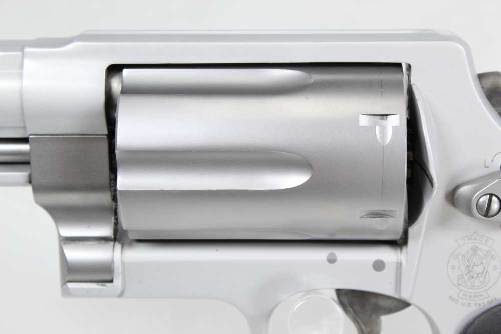 Smith and Wesson S&W Governor Silver .45 Colt 45 ACP .410 Bore Revolver-img-11