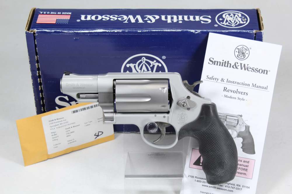 Smith and Wesson S&W Governor Silver .45 Colt 45 ACP .410 Bore Revolver-img-0