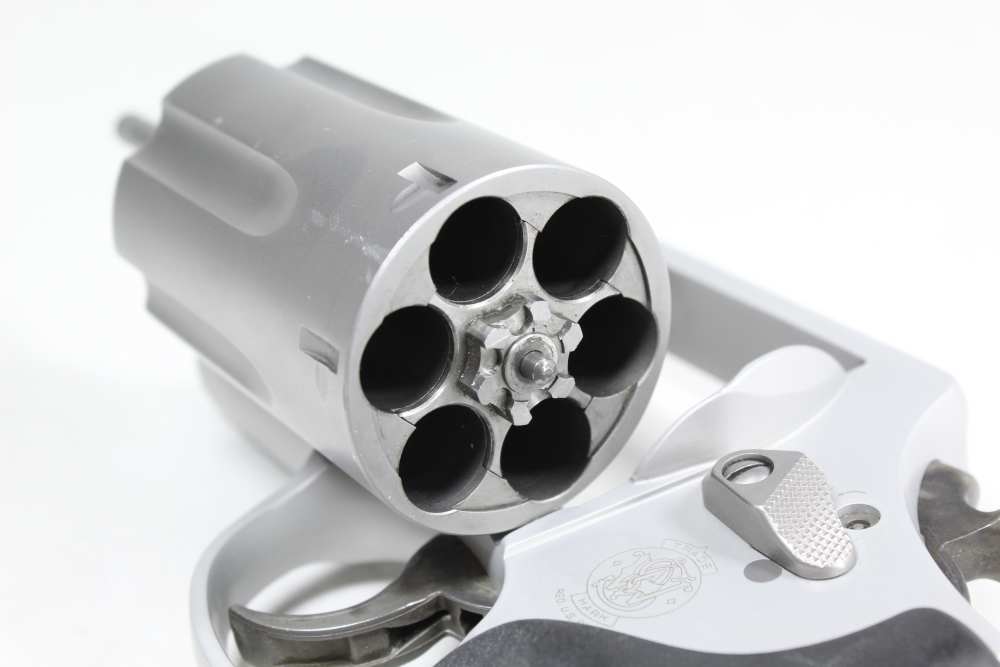 Smith and Wesson S&W Governor Silver .45 Colt 45 ACP .410 Bore Revolver-img-24