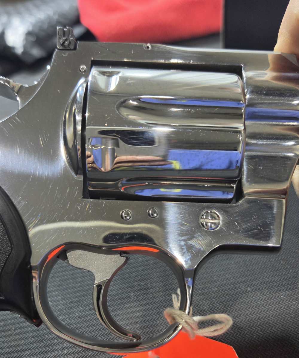  NIB-Stainless Colt Anaconda Insane Mirrored Finish .44mag 1991 Vintage 4"-img-7