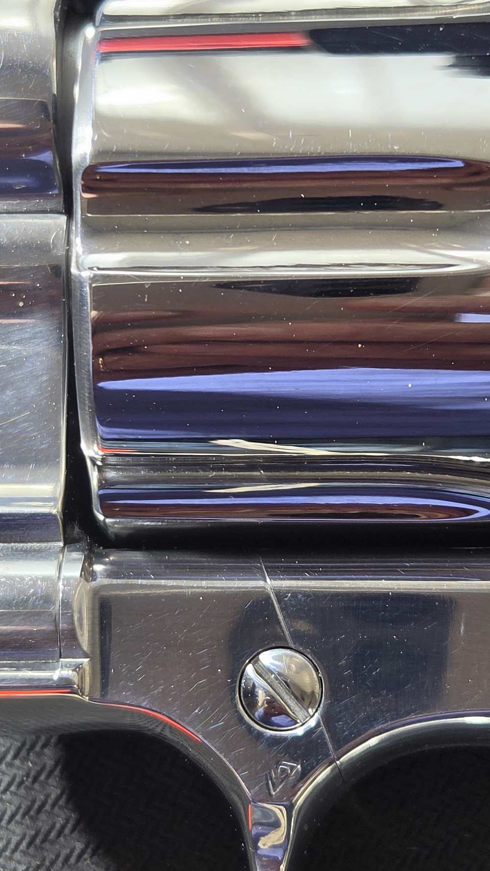  NIB-Stainless Colt Anaconda Insane Mirrored Finish .44mag 1991 Vintage 4"-img-13