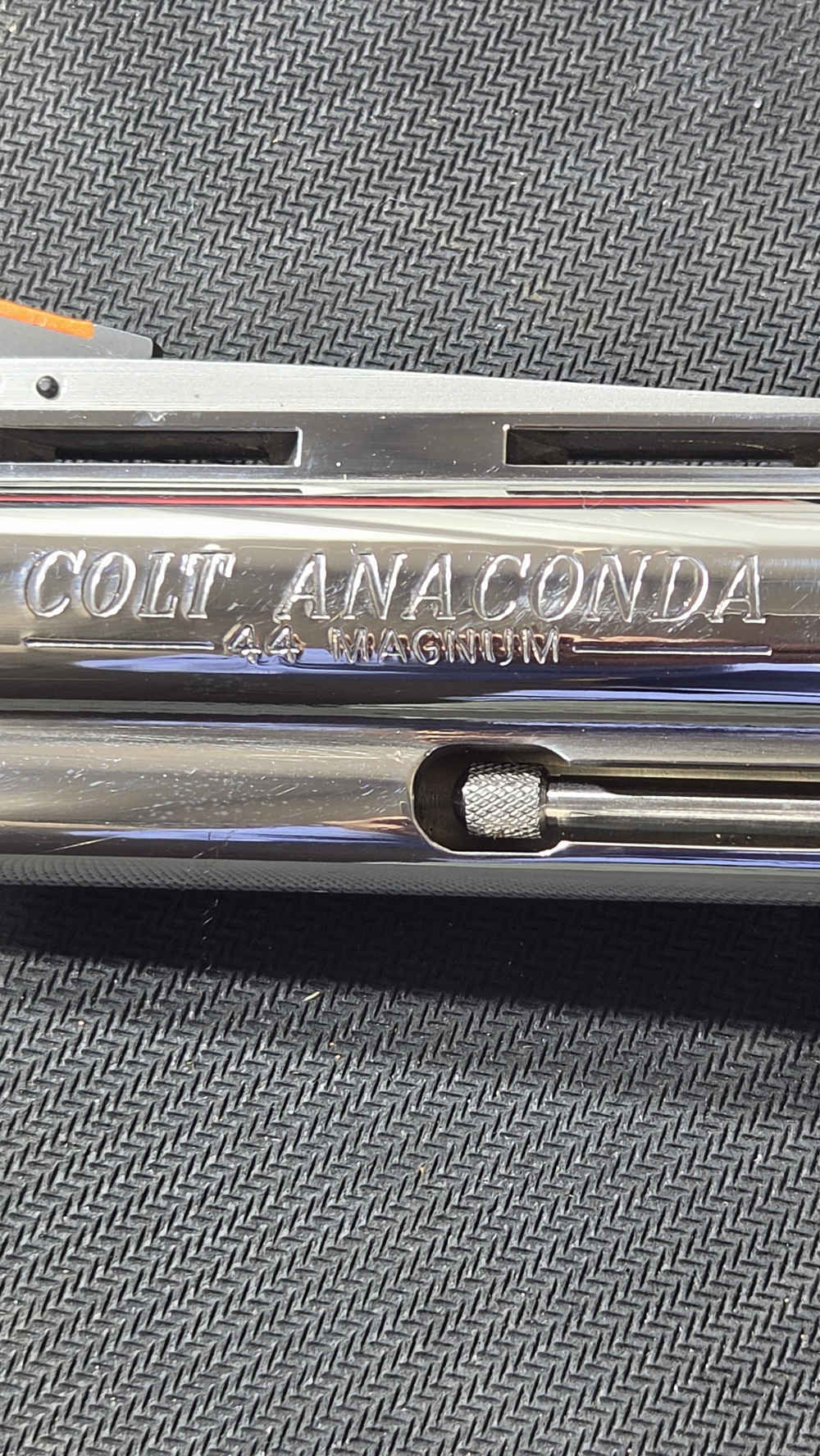  NIB-Stainless Colt Anaconda Insane Mirrored Finish .44mag 1991 Vintage 4"-img-14