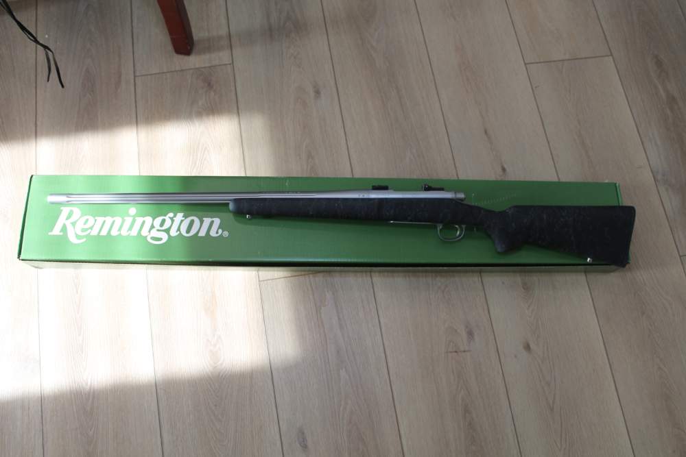 Remington model 700 vssf .220 swift hs precision stock fluted in orig. box-img-0