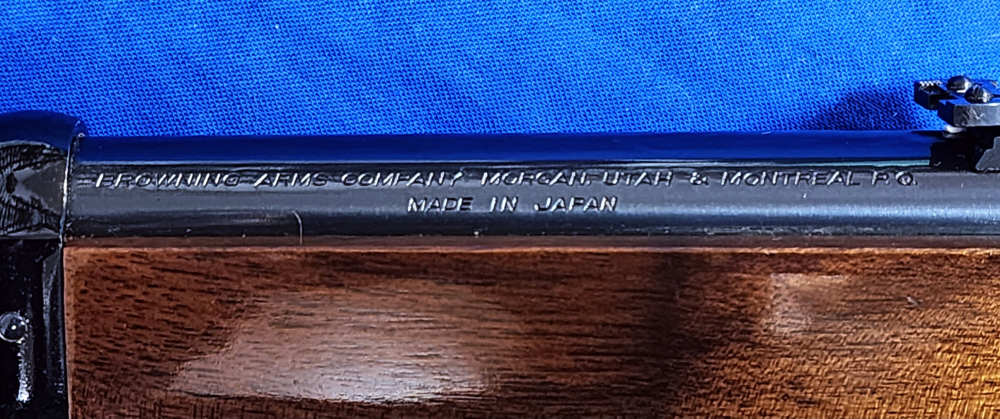 1986 BROWNING BL-22 GRADE I .22 S/L/LR 20" LEVER-ACTION - IN ORIGINAL BOX-img-9