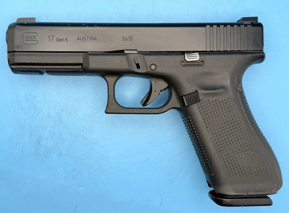 Glock 17 Gen 5 9mm Police Trade-in G17 Ameriglo Night Sights-img-3