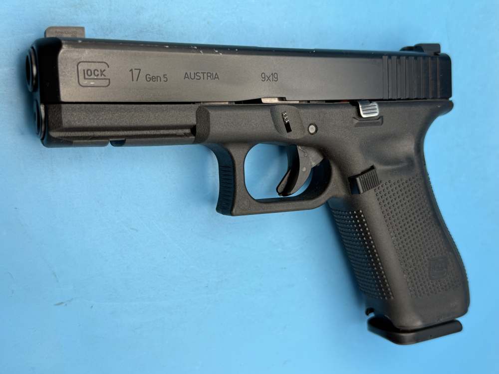 Glock 17 Gen 5 9mm Police Trade-in G17 Ameriglo Night Sights-img-5