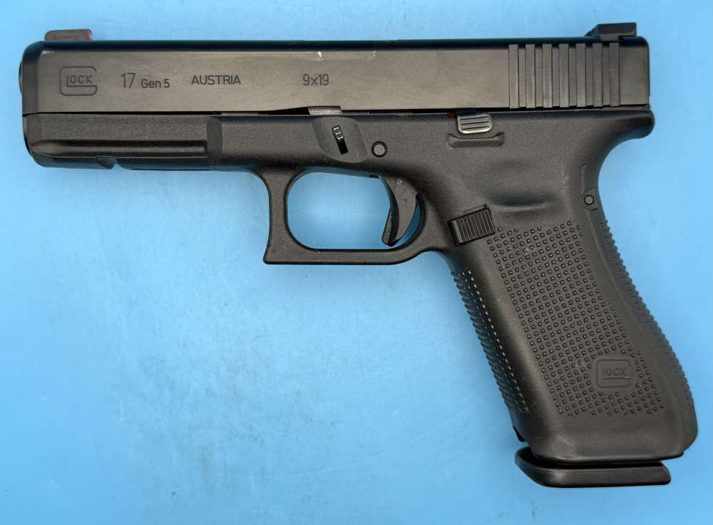 Glock 17 Gen 5 9mm Police Trade-in G17 Ameriglo Night Sights-img-3