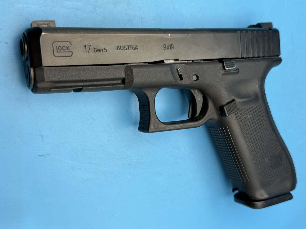 Glock 17 Gen 5 9mm Police Trade-in G17 Ameriglo Night Sights-img-5