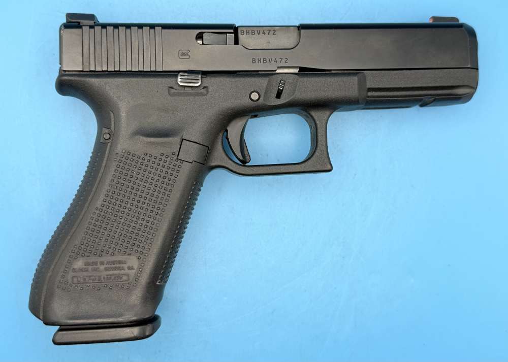 Glock 17 Gen 5 9mm Police Trade-in G17 Ameriglo Night Sights-img-4