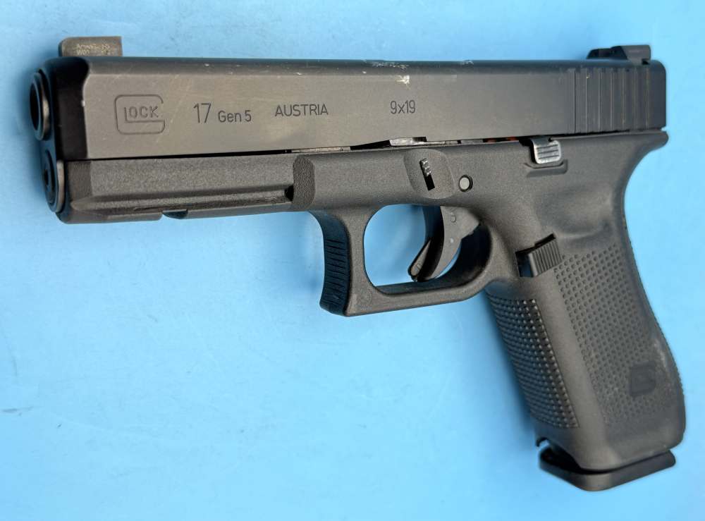Glock 17 Gen 5 9mm Police Trade-in G17 Ameriglo Night Sights-img-5