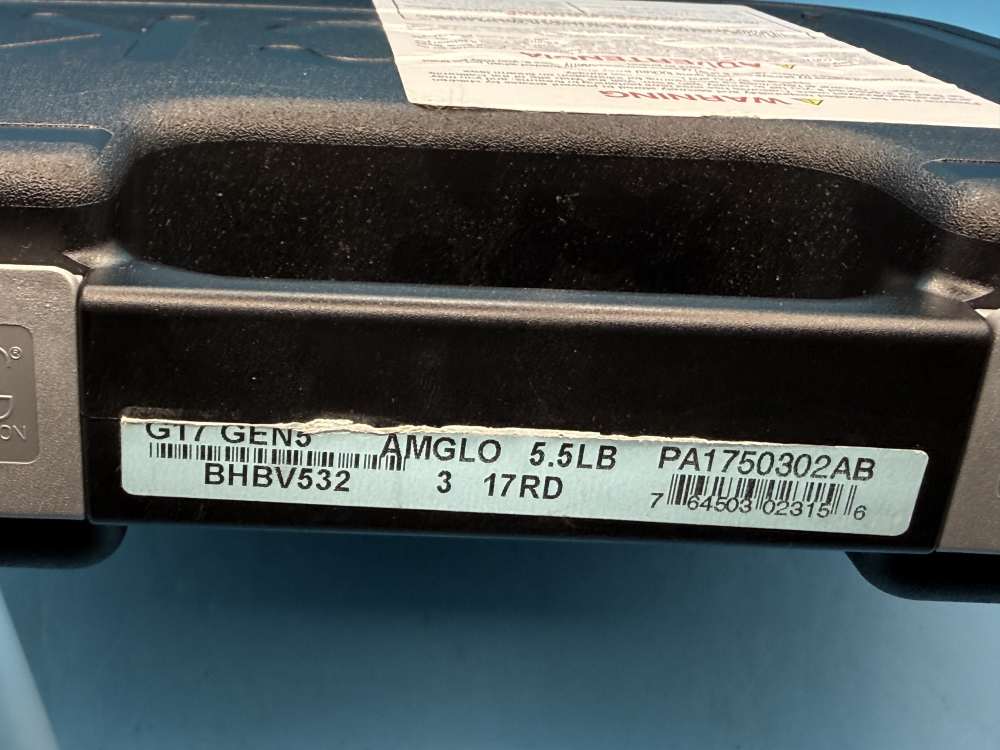 Glock 17 Gen 5 9mm Police Trade-in G17 Ameriglo Night Sights-img-2