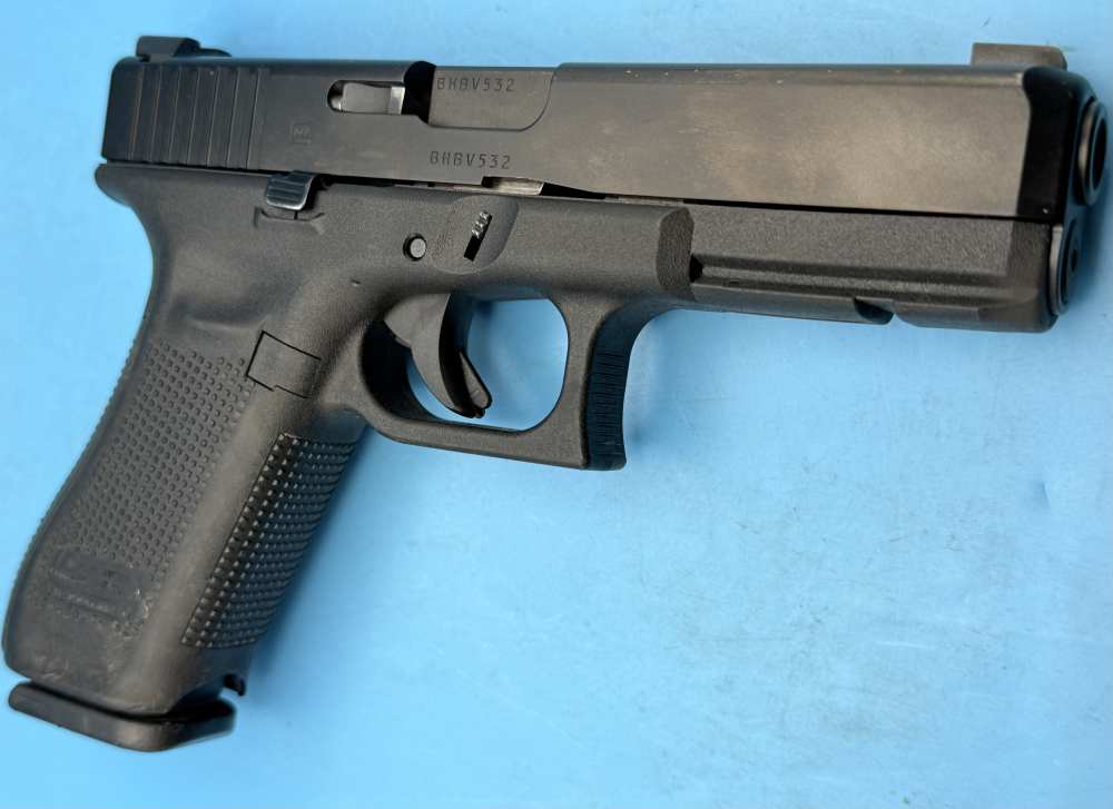 Glock 17 Gen 5 9mm Police Trade-in G17 Ameriglo Night Sights-img-6