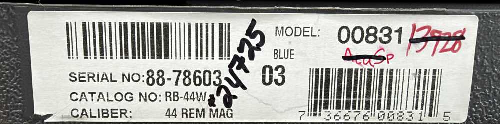 Ruger New Model Super Blackhawk Bisley .44Mag 7.5” Barrel Blued LNIB.-img-3