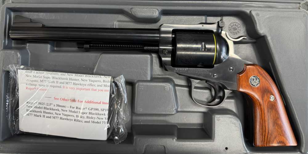 Ruger New Model Super Blackhawk Bisley .44Mag 7.5” Barrel Blued LNIB.-img-0