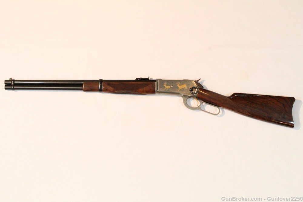 Engraved T. Mori Signed Browning 1 of 3000 Model 1886 High Grade Rifle NEW-img-0