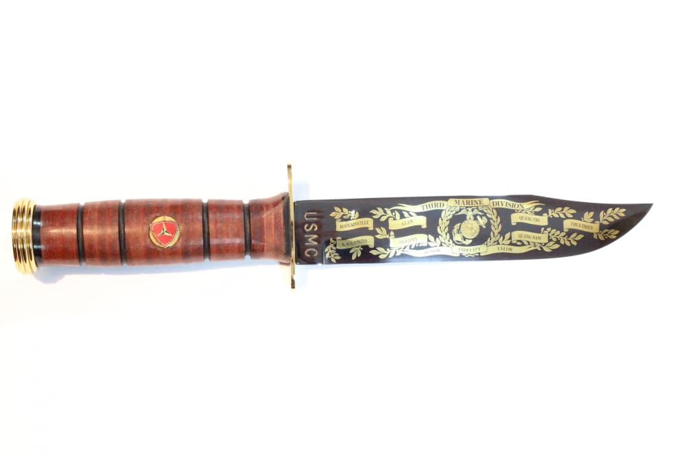 USMC Semper Fidelis Ka-Bar Knife Collection-img-3