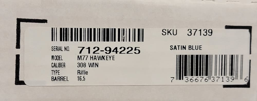 Ruger Hawkeye Compact Sports South Exclusive 308 Win 16.50" Barrel-img-14