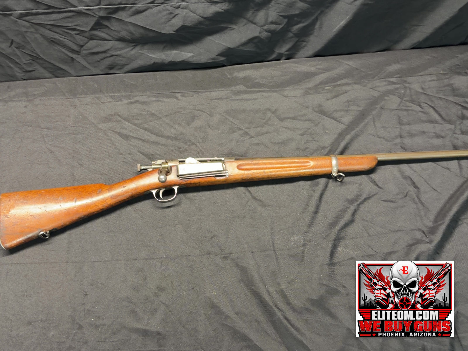 Springfield Armory Model 1898 Krag-Jorgensen 30-40 Krag Sporterized-img-0