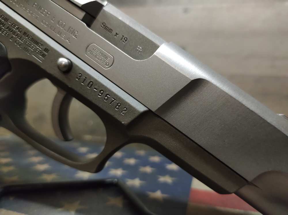 LOOK! EXCELLENT COND RUGER P-89 9mm w/15 Rnd Mag Mfg1997 PENNY NR-img-8