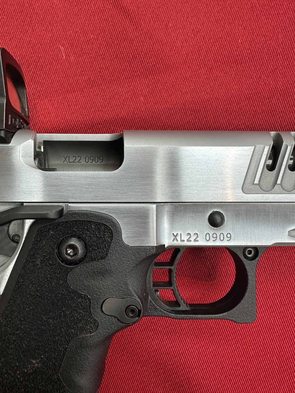 Staccato XL OR Hard Chrome Inline Port w/ 508T - .40S&W DPO Test Target-img-5