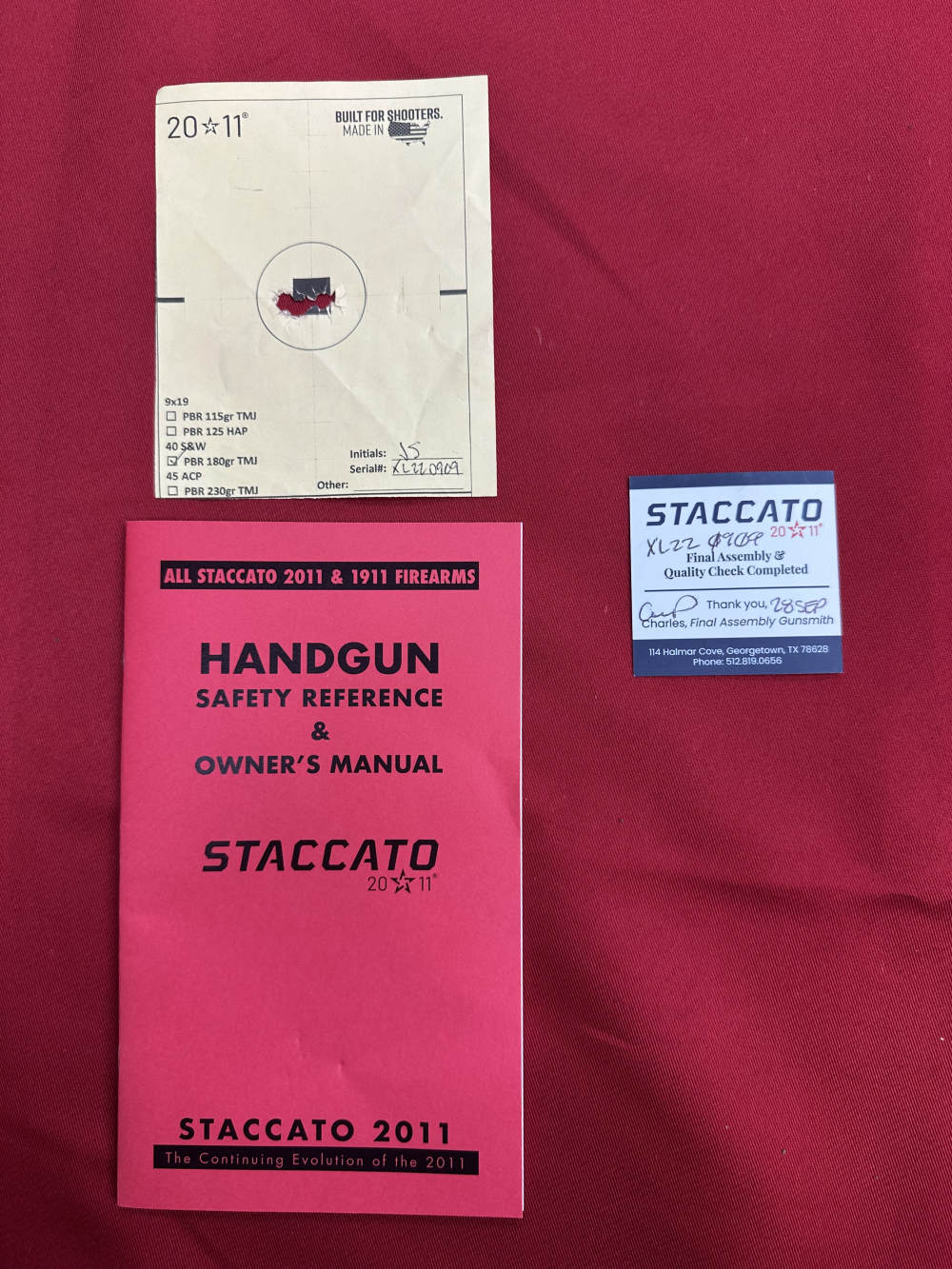 Staccato XL OR Hard Chrome Inline Port w/ 508T - .40S&W DPO Test Target-img-11
