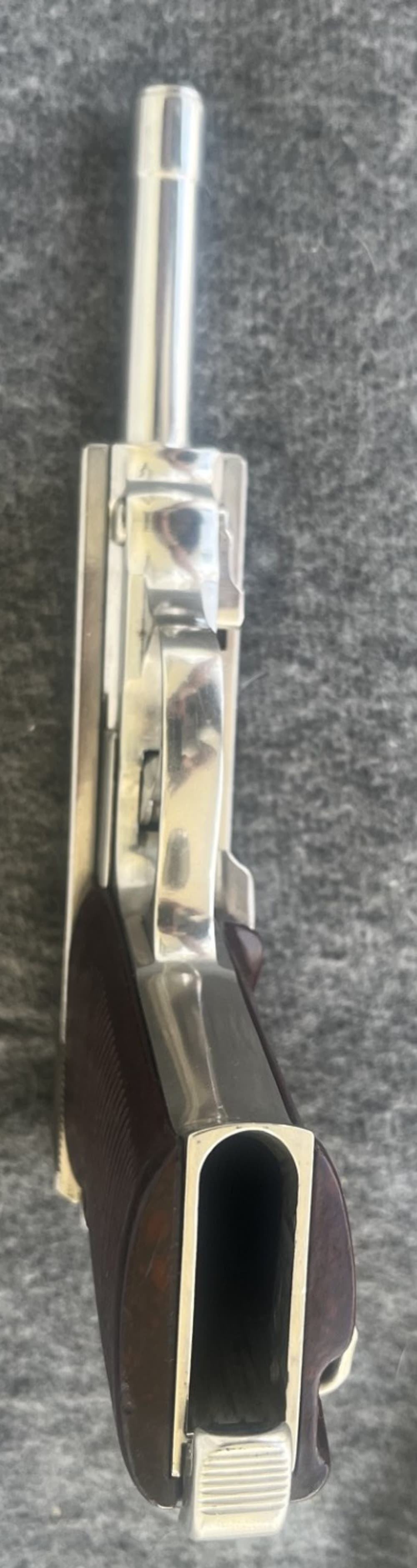 Spreewerk P38 Semi Auto Pistol - 9mm - Chrome - No Magazine-img-3