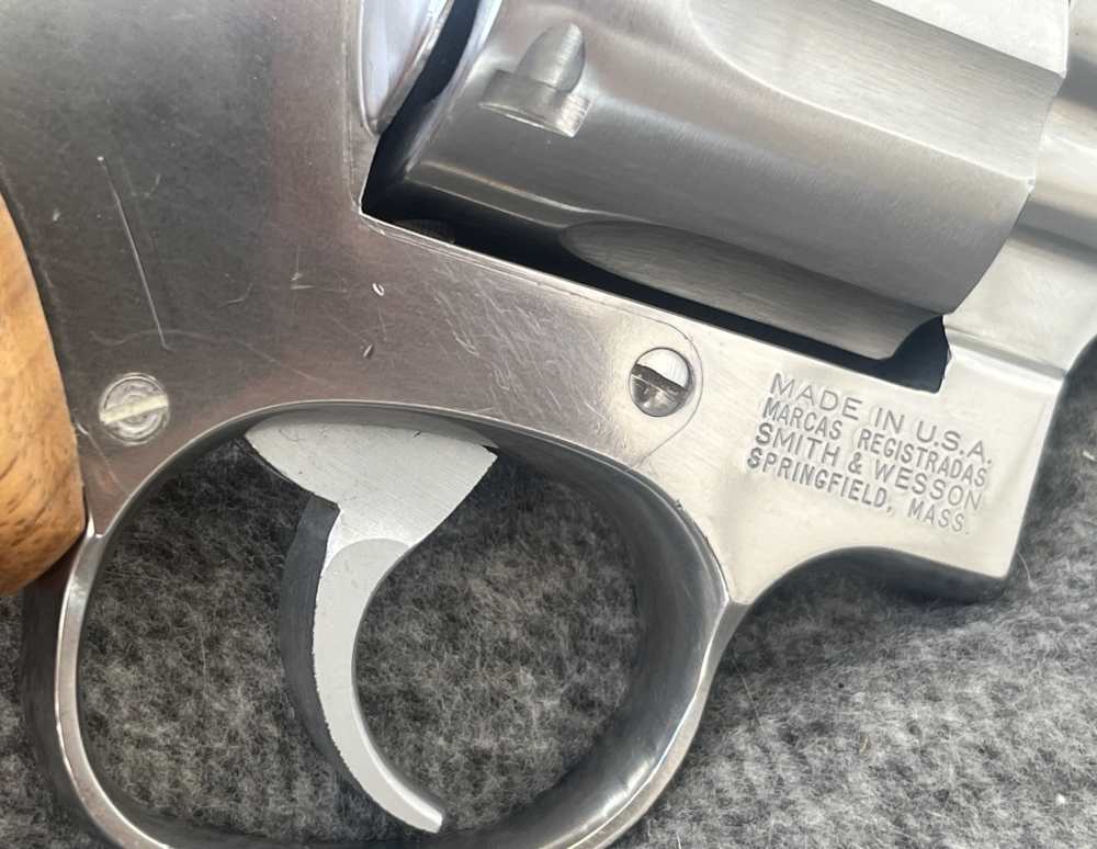 Smith and Wesson Model 66-3 - Stainless - 6 Shot Revolver - .357 Mag - 2.5"-img-4