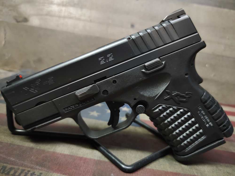 LOOK! GREAT COND. SPRINGFIELD XD-S 9mm 3.3"Brl w/2Mags 9+1 PENNY START! NR!-img-6