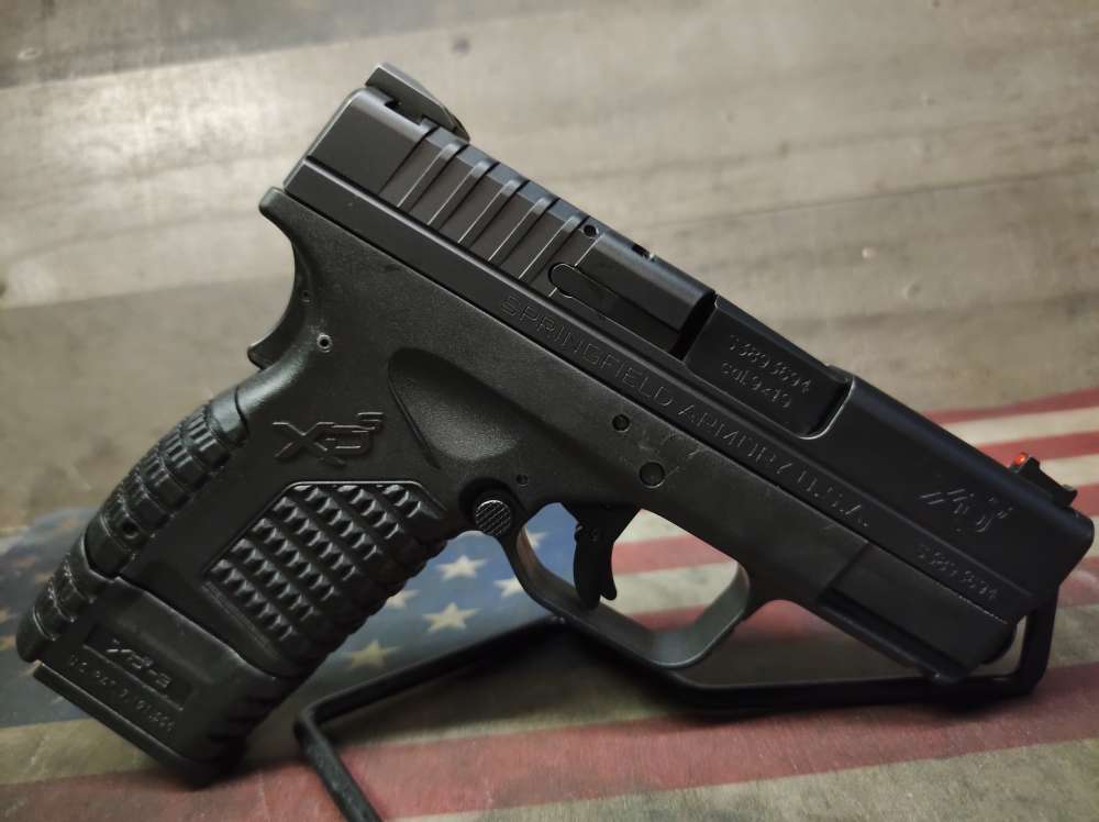 LOOK! GREAT COND. SPRINGFIELD XD-S 9mm 3.3"Brl w/2Mags 9+1 PENNY START! NR!-img-3