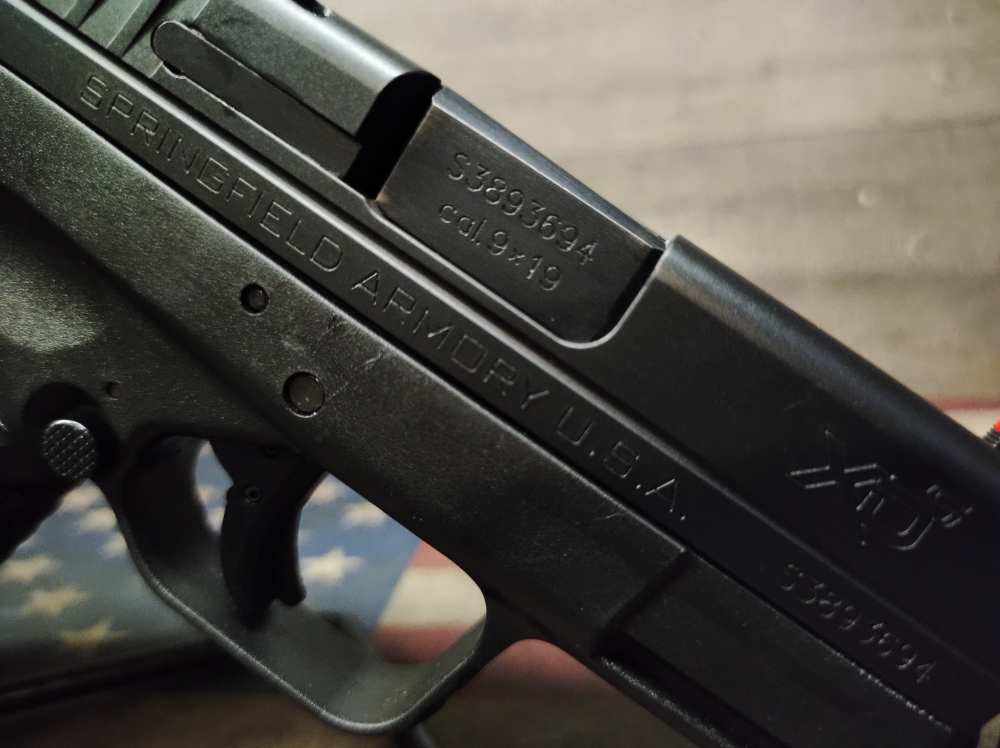 LOOK! GREAT COND. SPRINGFIELD XD-S 9mm 3.3"Brl w/2Mags 9+1 PENNY START! NR!-img-25