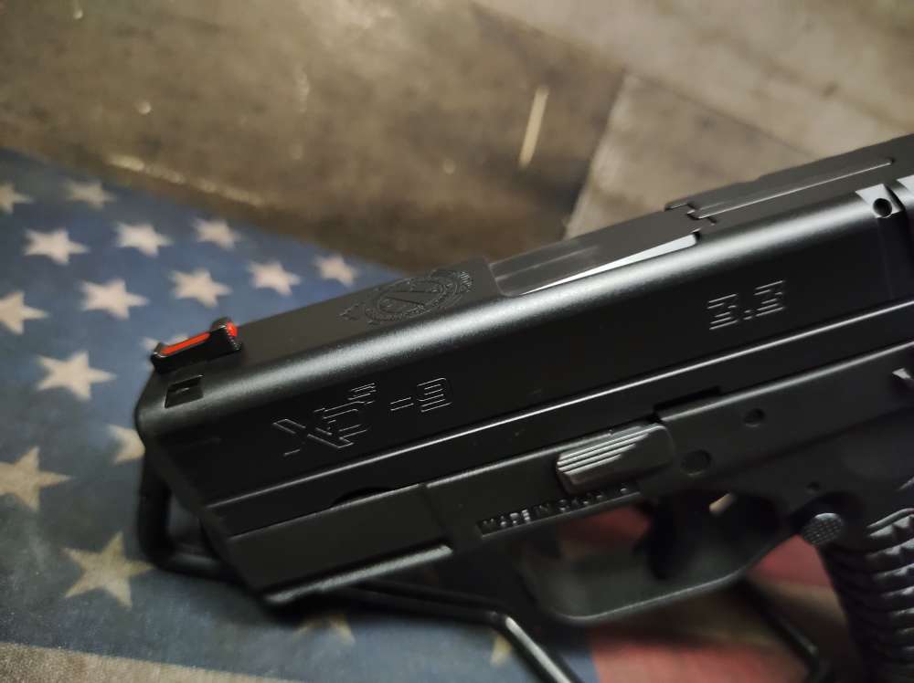LOOK! GREAT COND. SPRINGFIELD XD-S 9mm 3.3"Brl w/2Mags 9+1 PENNY START! NR!-img-12