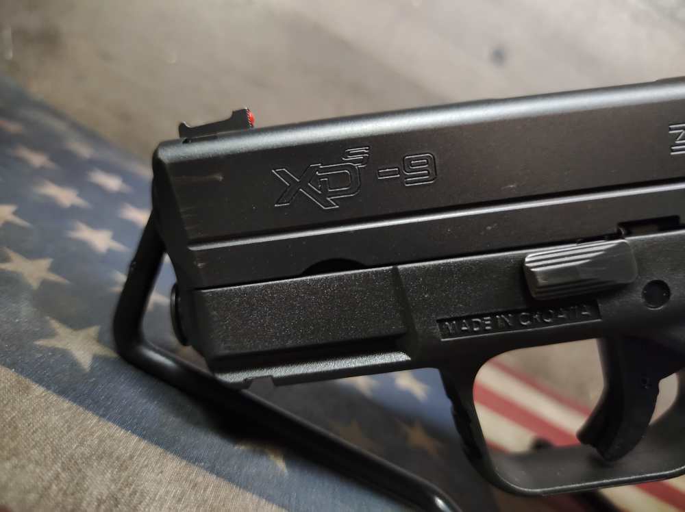 LOOK! GREAT COND. SPRINGFIELD XD-S 9mm 3.3"Brl w/2Mags 9+1 PENNY START! NR!-img-11