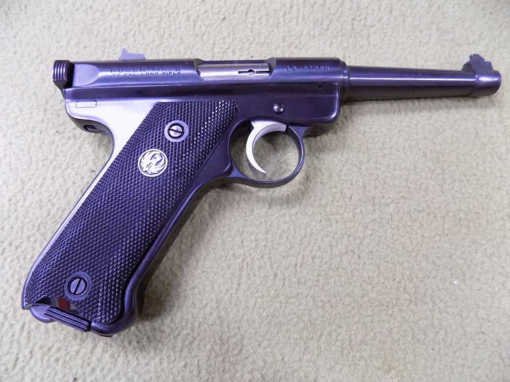 Ruger MKII .22LR Semi Auto Pistol 4.75" BBL, Original Box, 1-Mag, MFG: 1983-img-1