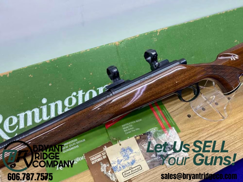 RARE Remington 700 BDL Custom Deluxe .17Rem 24" *SCARCE 17REM CHAMBERING*-img-0