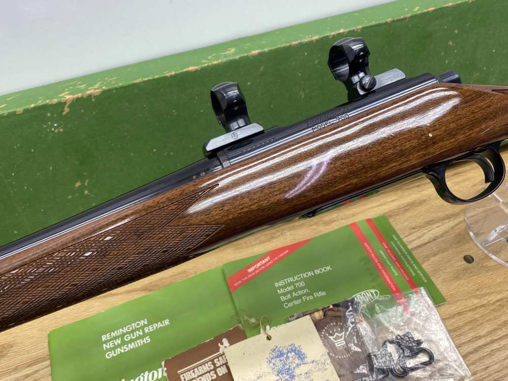 RARE Remington 700 BDL Custom Deluxe .17Rem 24" *SCARCE 17REM CHAMBERING*-img-9