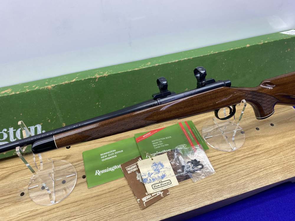 RARE Remington 700 BDL Custom Deluxe .17Rem 24" *SCARCE 17REM CHAMBERING*-img-22