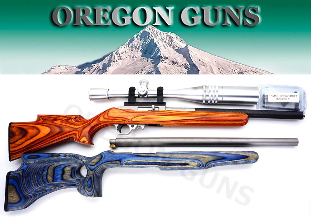 10/22 .17 MACH 2, CLARK CUSTOM GUNS, VOLQUARTSEN TRIGGER,, WEAVER SCOPE-img-0