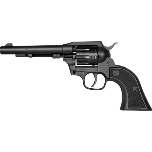 DB053CA001 DiamondBack Sidekick 22 WMR|22 LR 5.5" 9rd Black Cerakote-img-0