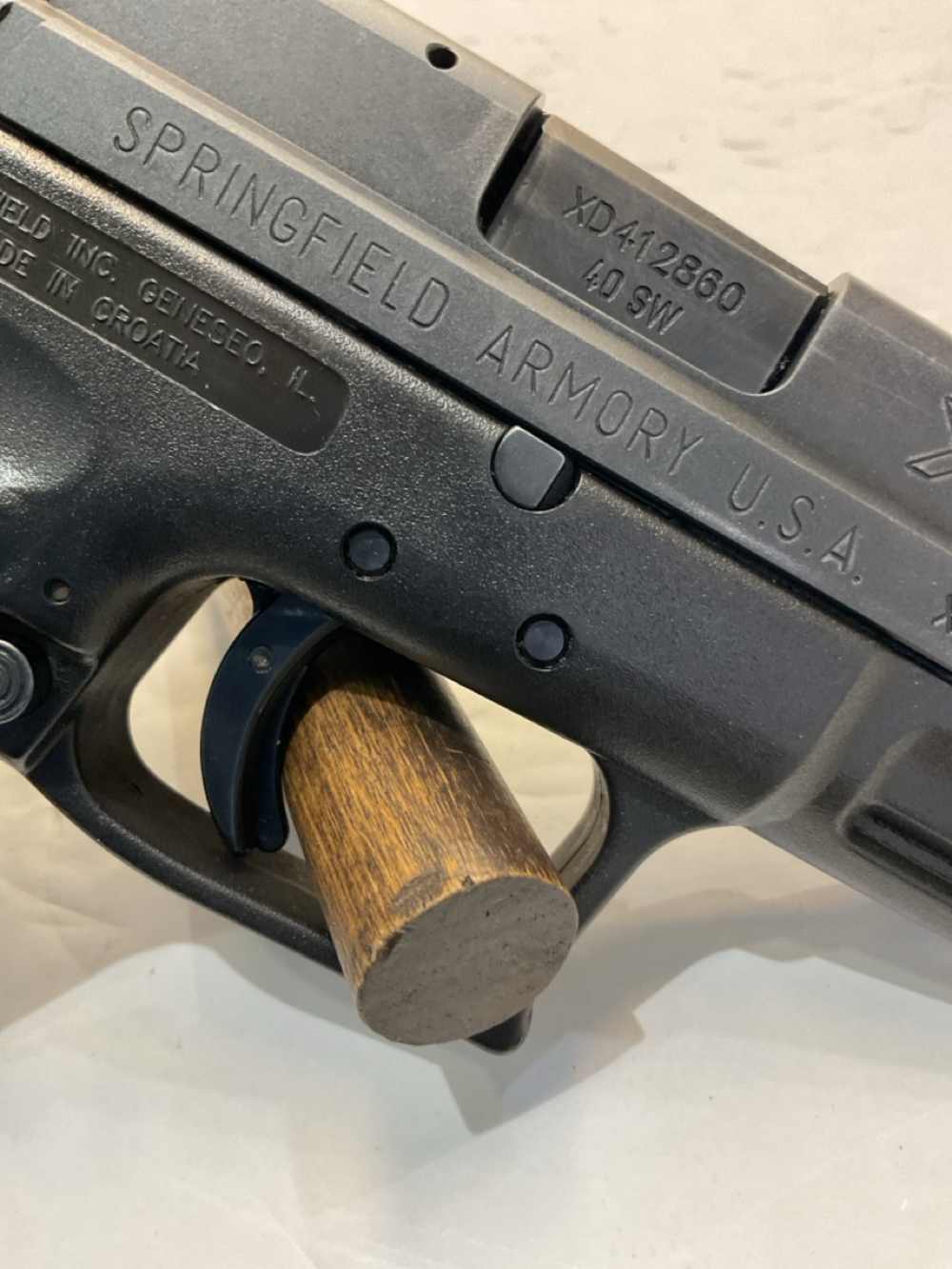 Springfield XD40 Sub Compact Semi Auto Pistol - .40 S&W, 3" Barrel, 2 Mags.-img-6