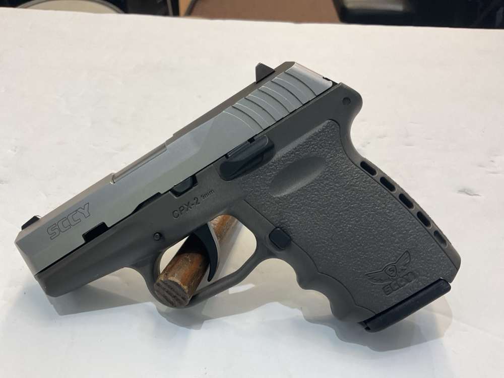 SCCY CPX-2 Semi Auto Pistol - 9mm, 3" Barrel, 2 Mags, Box-img-1