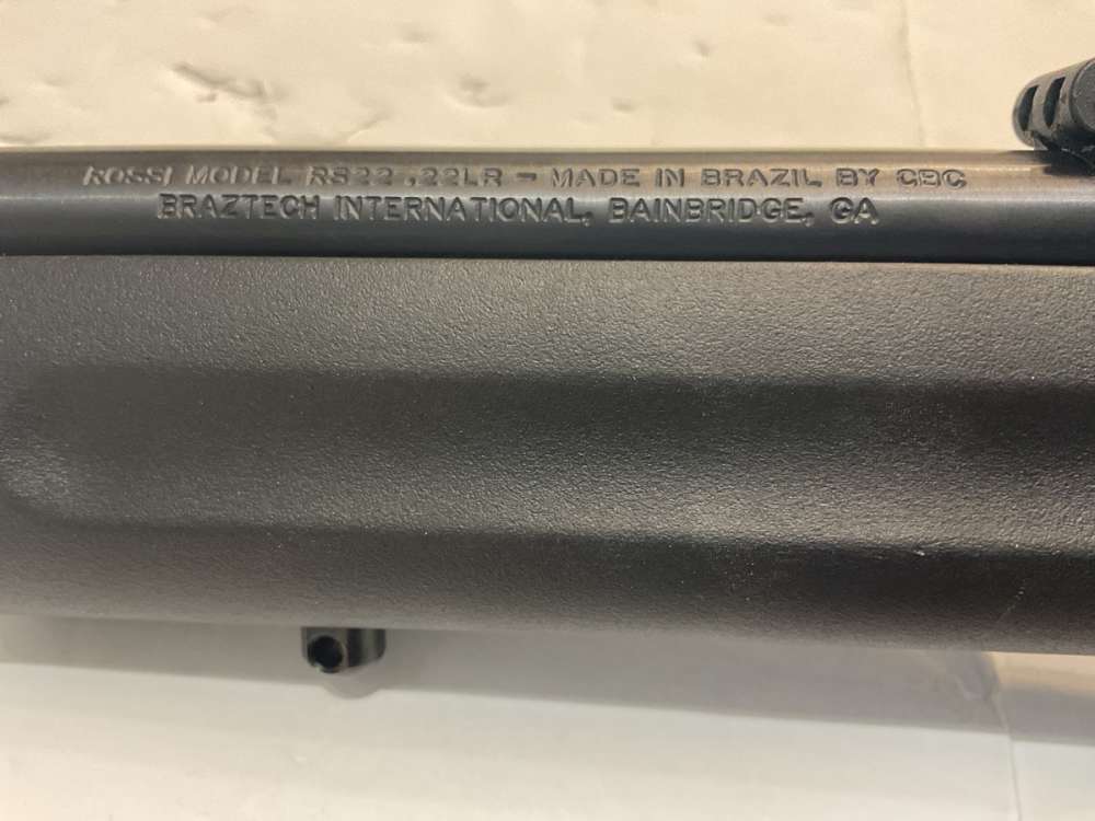 Rossi RS22 Semi Auto Rifle - .22LR, 18" Barrel, Fiber Optic Sights-img-4