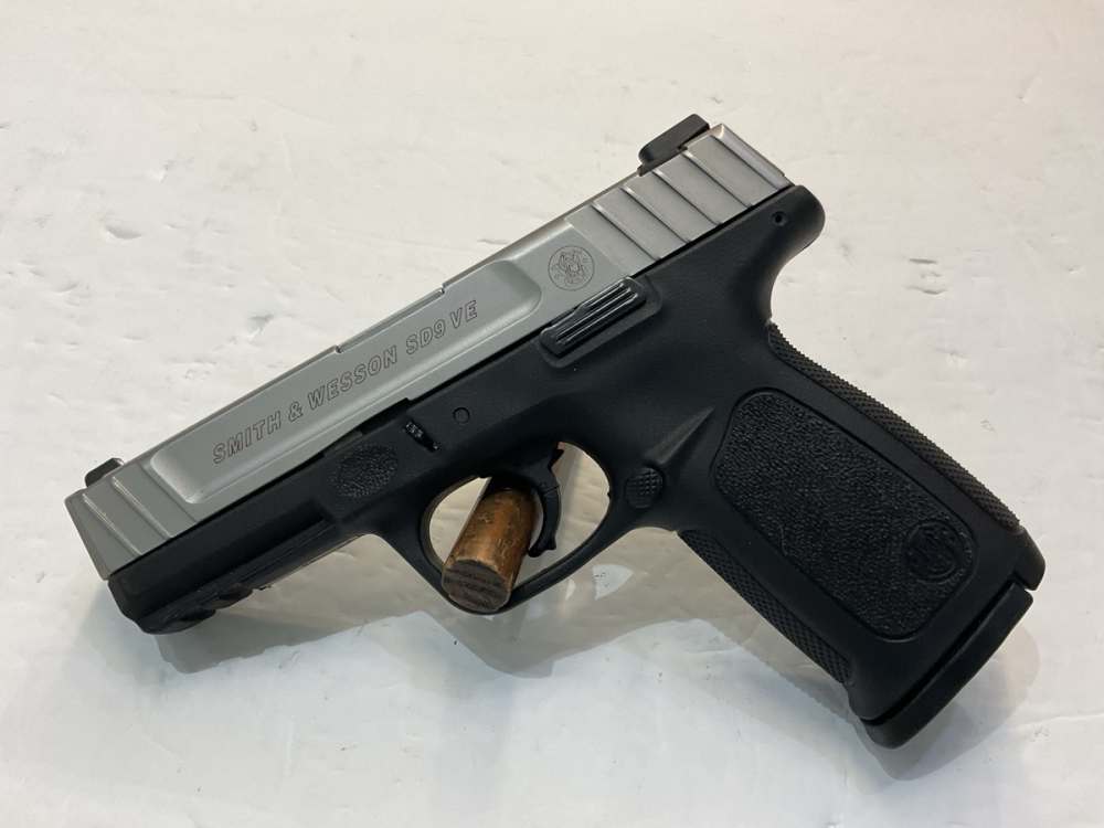 Smith & Wesson SD9VE Semi Auto Pistol - 2018, 9mm, 4" Barrel, 1 mag-img-1