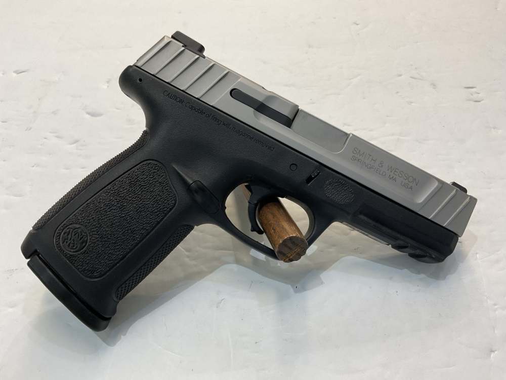 Smith & Wesson SD9VE Semi Auto Pistol - 2018, 9mm, 4" Barrel, 1 mag-img-5
