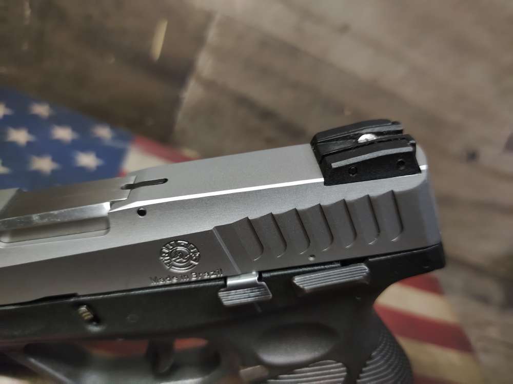 LOOK VERY GOOD COND TAURUS PT-740 SLIM STAINLESS 6+1 .40S&W w/Mag PENNY NR!-img-12